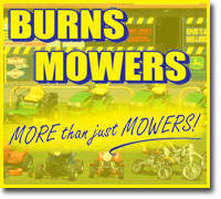 Burns Mowers - more than just mowers